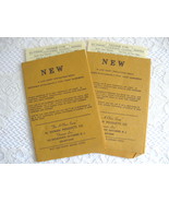 Two (2) Chamois Type Cleaning Cloth Advertising Give Aways - Al Hyman Pr... - $27.41 CAD