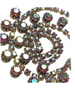 Vintage Prong AB Necklace 16” - $50.11 CAD