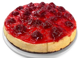 Andy Anand Deliciously Gluten Free &amp; Sugar Free Strawberry Cheesecake 9&quot; - Made - £55.26 GBP