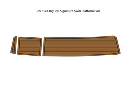 1997 Sea Ray 190 Signature Swim Platform Pad Boat EVA Foam Teak Deck Flo... - $281.00