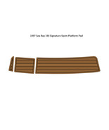 1997 Sea Ray 190 Signature Swim Platform Pad Boat EVA Foam Teak Deck Flo... - $281.00