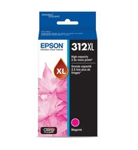 EPSON 312 Claria Photo HD Ink High Capacity Magenta Cartridge (T312XL320... - $39.51
