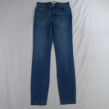 J.CREW 27 Lookout High Rise Skinny Light Wash Stretch Denim Womens Jeans - $17.99