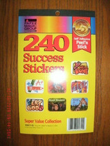 240 Student Success Reward Stickers for teachers, parents 1 x 1.5&quot; self ... - £3.51 GBP