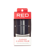 RED BY KISS CURVED 2-SIDED PALM 100% NATURAL BOAR BRISTLES #BORI05 - $4.49