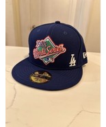New Era L.A Dodgers 59Fifty Fitted Hat MLB Cooperstown 1988 World Series... - £30.37 GBP