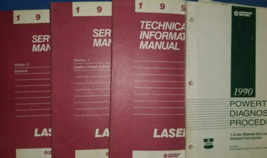1990 Plymouth Laser Servizio Negozio Officina Riparazione Manuale Set OEM 90 - £22.00 GBP