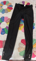 Canari Cycling Pants Mens L Black Padded Zip Ankle Stretch Bike Activewear - $299.35 MXN