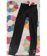 Canari Cycling Pants Mens L Black Padded Zip Ankle Stretch Bike Activewear - $299.35 MXN