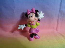 Disney Minnie Mouse PVC Figure  or Cake Topper - as is - very scraped - £1.96 GBP