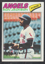 California Angels Ron Jackson Rookie Card RC 1977 Topps Baseball Card 153 ex/ex  - £1.18 GBP