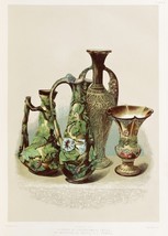 13896.Decor Poster.Room interior wall design.Victorian art object.Jugs - £12.66 GBP+