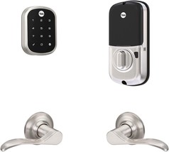 Yale Security&#39;S Yale Assure Lock Sl With Z-Wave With, Free, Satin Nickel. - £247.96 GBP