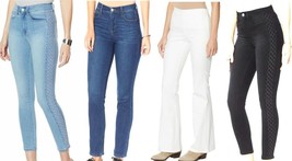 Skinnygirl Denim Jeans Celeste Straight Beverly Hills Flare Larry High R... - $68.43 CAD