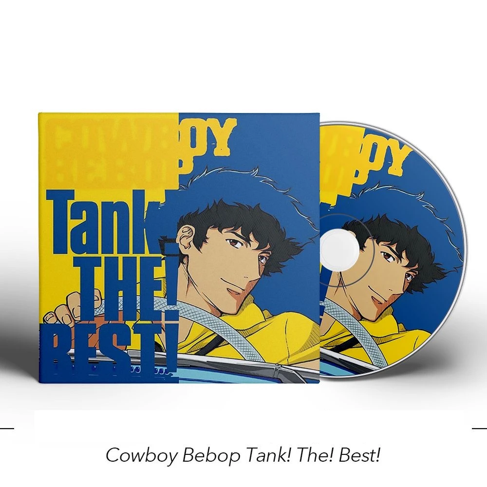 New Anime Cowboy Bebop Faye Valentine Spike Spiegel Cosplay Disc CD Yoko Kanno - £11.86 GBP