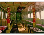 Dragon Boat Interior Grand Canal Beijing China UNP Continental Postcard K18 - £3.84 GBP