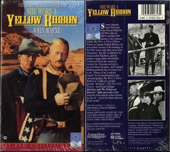 She Wore A Yellow Ribbon Joanne Drew John Wayne Vhs Turner Video Watermark New - £5.49 GBP