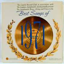Vinyl Album The Longines Symphonette Society The Best Songs of 1971 Living Sound - £5.84 GBP