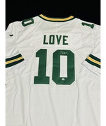 Jordan Love Signed Green Bay Packers Football Jersey COA - $4,732.70 MXN