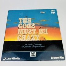The Gods Must Be Crazy Laserdisc 1980 Movie Excellent Condition Rare Comedy - £22.82 GBP