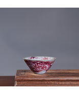 Handcrafted Chinese Porcelain Tea Cup -Kiln-Changed Flambe Glaze Gongfu ... - €767,19 EUR