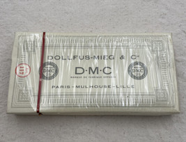 DMC Embroidery Floss #334 Light Blue Box Of 24 New Old Stock D-M-C France - $22.75