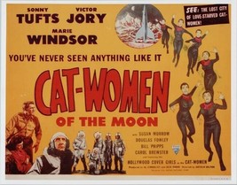 Cat Women Of The Moon 1953 sci fi Marie Windsor 8x10 photo poster artwork - £7.57 GBP