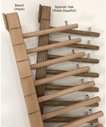 Wooden Wall-Mounted WOMENS HANDBAG RACK – Italian Design Space-Saving Or... - $3,367.19 MXN