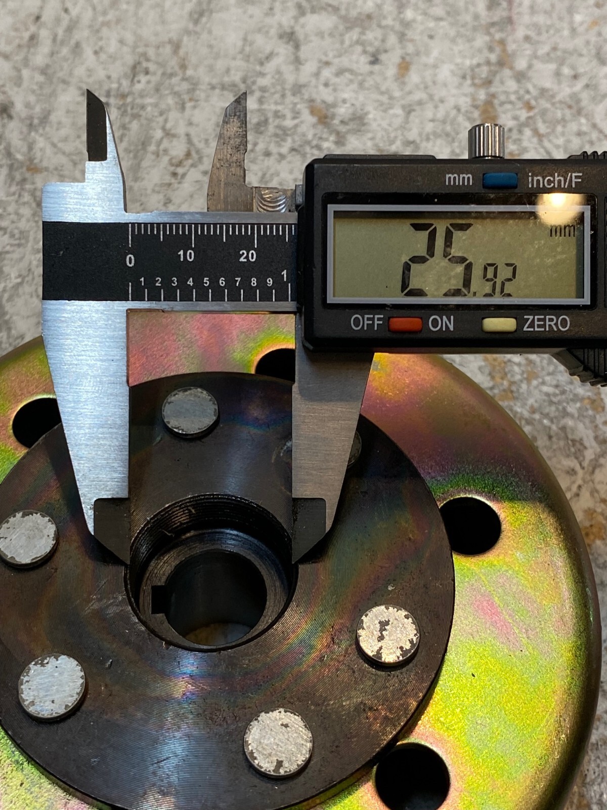 Flywheel Rotor for Magneto Yamaha Banshee 5" Wide 2" Height 23mm Bore Item image 2