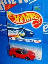 Hot Wheels 1995 Model Series #8 Camaro Convertible Red w/ 3SPs Windshield Tampo - $19.80