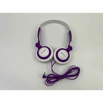Sony MDR-XB200 Purple Headband Headphones 3.5mm Aux Vintage - $22.24