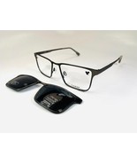 New Flexon FLX-1006 MAG-SET 033 Matte Gunmetal Eyeglass w... - $296.95