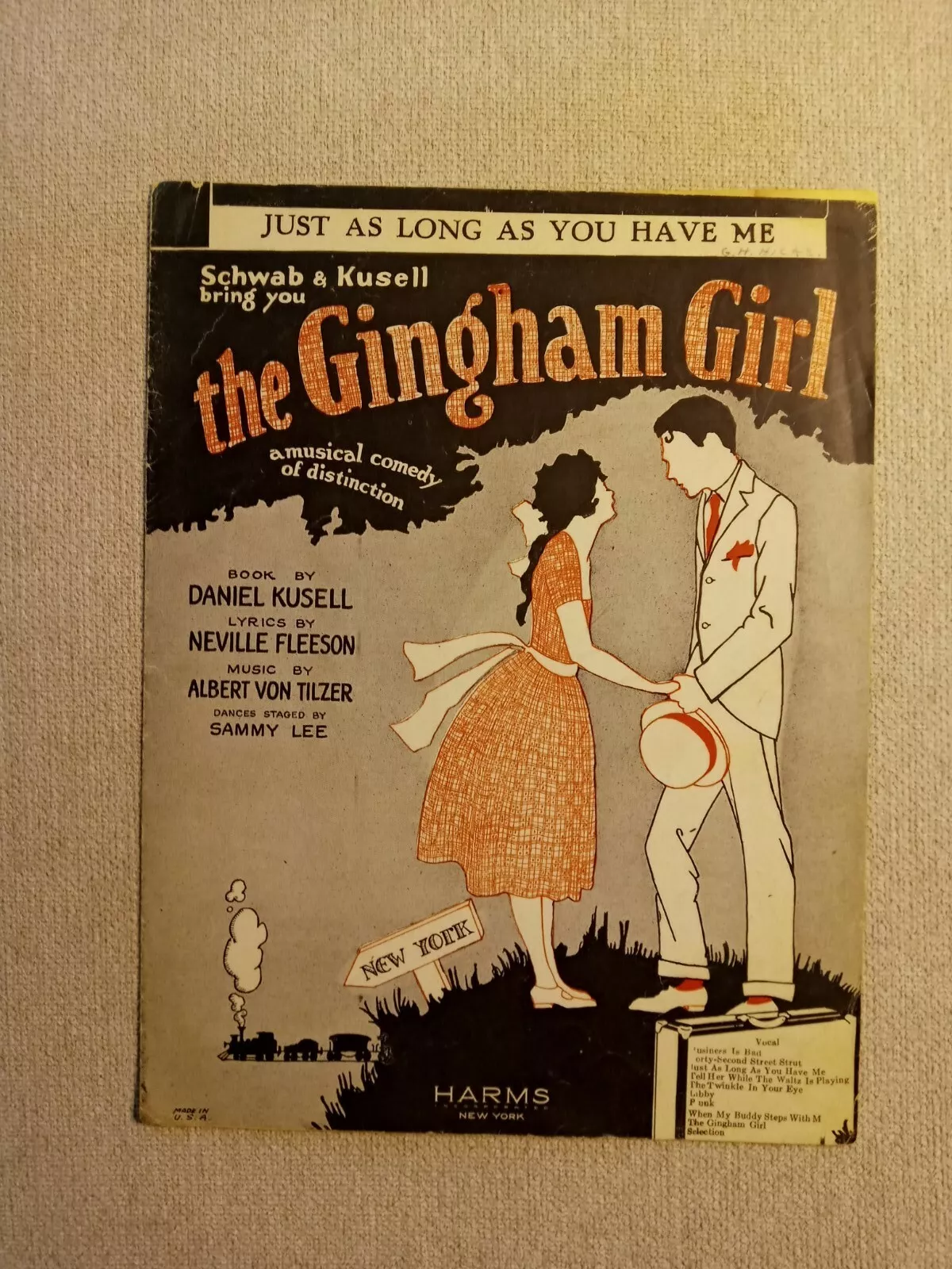 Just As Long As You Have Me (sheet music) - $5.00