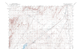 Soda Lake Quadrangle Nevada 1951 Topo Map USGS 1:62500 Topographic - £17.29 GBP