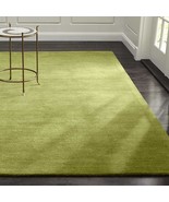 Area Rugs 10&#39; x 14&#39; Baxter Lemongrass Hand Tufted CRATE &amp; BARREL Woolen ... - $2,074.18 CAD