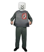 Mens Lego Blockhead 3-D Top, Pants, Headpiece 4 Pc Halloween Costume-siz... - £18.82 GBP