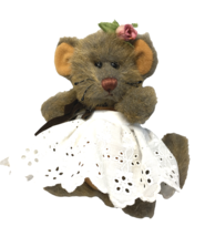 Ganz Cottage Collectibles Mozarella Mouse by Lorraine Plush Toy Brown CC157-1996 - £9.50 GBP
