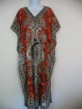 Women&#39;s Multicolor Handmade African Kaftan Dress. One Size. 100% Polyester.  - £13.95 GBP