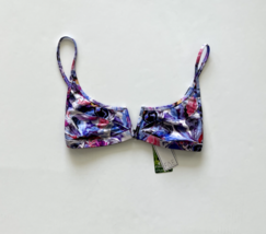 Fae Swimwear Cabana Gypsy V Front Detail Bikini Top (L) Nwt - £70.79 GBP