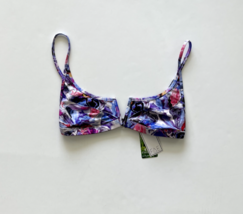 Fae Swimwear Cabana Gypsy V Front Detail Bikini Top (L) Nwt - £67.25 GBP