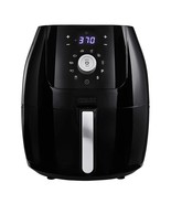 CRUX 6 Qt Digital Air Fryer with Nonstick Removable Dishwasher Safe Pan and Cris - $123.99