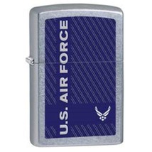 Zippo Lighter - US Air Force Street Chrome - 854716 - £22.27 GBP