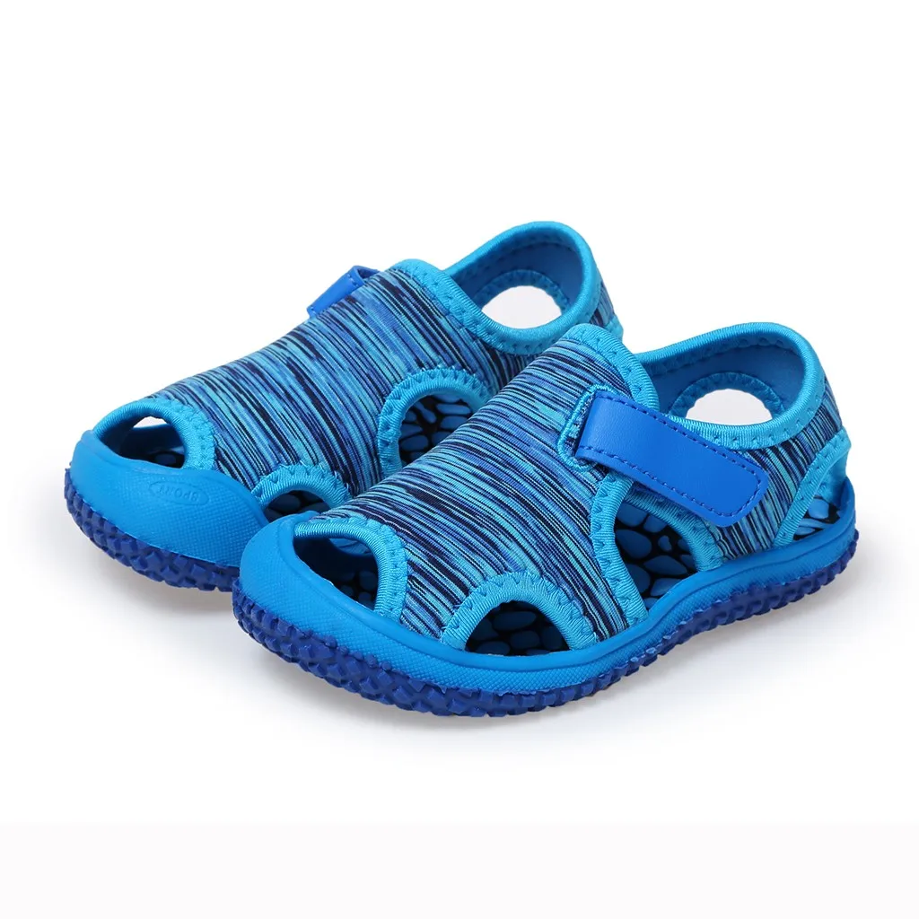 TELOTUNY sandals Summer Kids Baby Girls Boys Non-slip Outdoor  Soft Sole Hook Be - £114.04 GBP