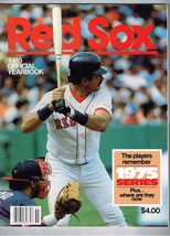 1985 MLB Boston Red sox Yearbook Baseball Aramas Clemens Boggs Buckner Remy Rice - $44.55