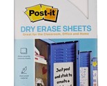 Post-It Dry Erase Sheets 7&quot; x 11.3&quot; Peel &amp; Stick Locker, Office - $19.79