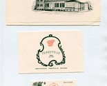 Perryville Inn Perryville New Jersey Birth Announcement and Cards 1989 - £21.81 GBP
