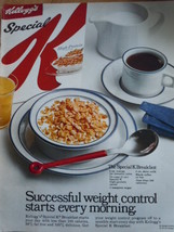Vintage Kellogg&#39;s Special K Breakfast Print Magazine Advertisement 1971 - $5.99