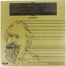 Brahms / Batiz / Lso Symphony No 2 In D Op 73 Sealed Lp 1979 Rca Mexico MRS-010 - £12.34 GBP