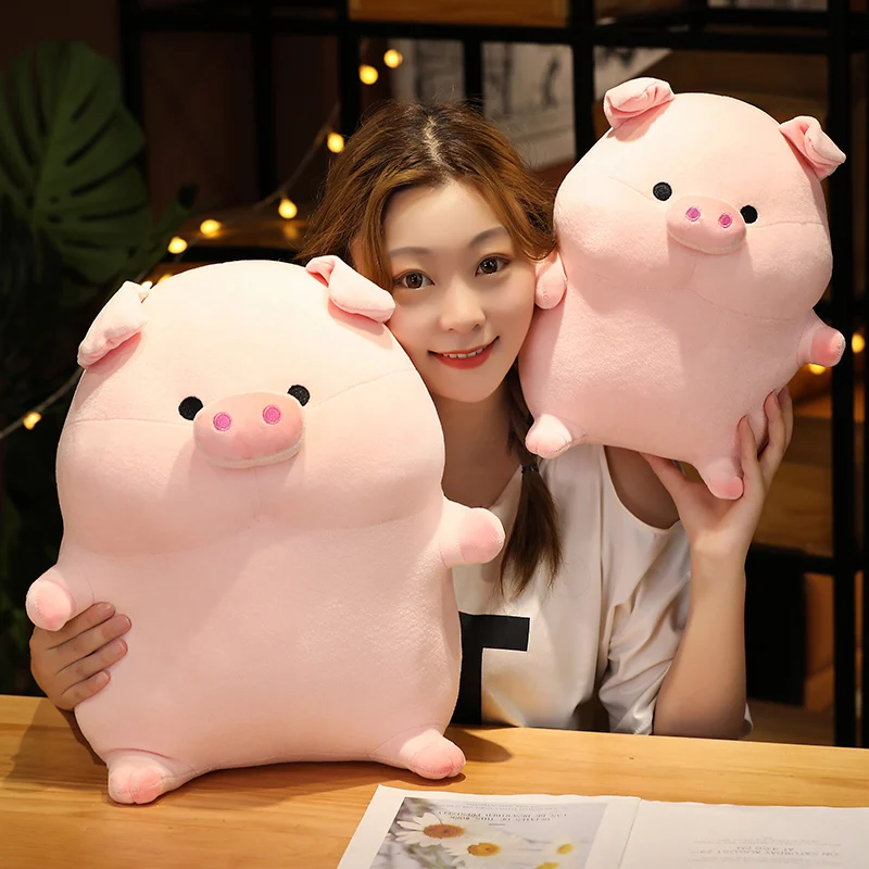 Kawaii Little Pig Lovely Simulation Piggy Plushie Pillow Dolls for Valentine&#39;s - $29.95