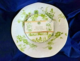 Michel Design Works Melamine Serveware BUNNY TOILE Serving Bowl 4 Accent Plates - £75.91 GBP